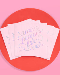 Same Penis 4ever Napkin - 50 printed napkins