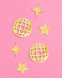 Golden Confetti - 200 pc foil confetti