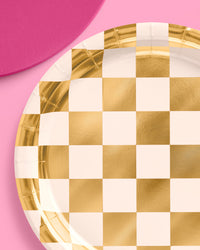 Check Me Out Plates - 25 paper plates