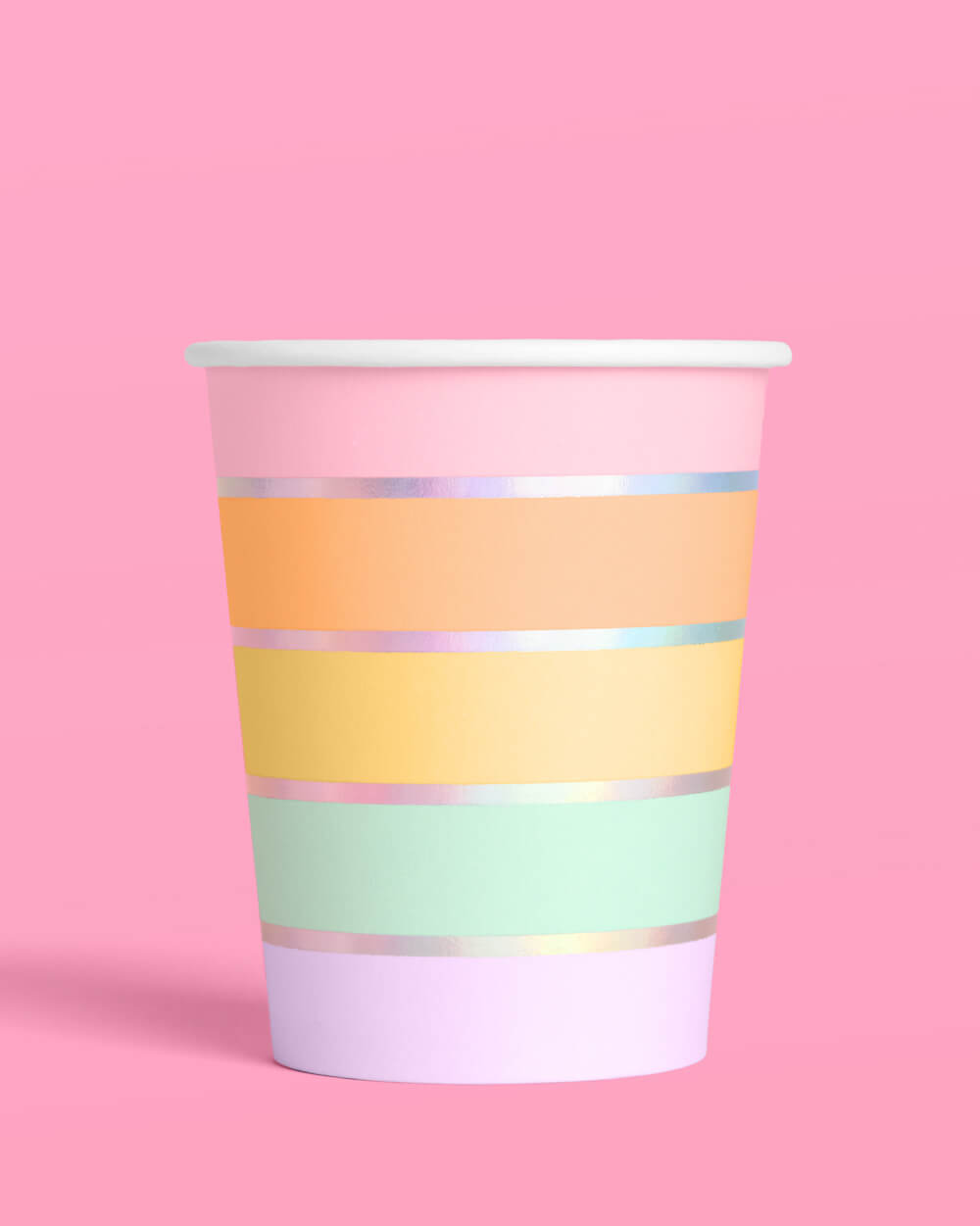 Rainbow Cups - 24 paper cups