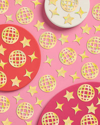 Golden Confetti - 200 pc foil confetti