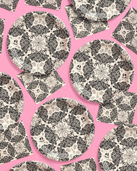 Romantic Horror Plates - 25 paper plates