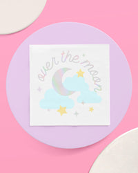 Over the Moon Napkins - 50 paper napkins