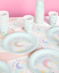 Over the Moon Cups - 50 paper cups