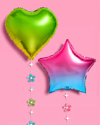 Rainbow Daydreamz Balloon Pack - 4 foil balloons