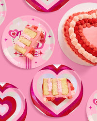 Pink Pony Club Plates - 24 paper plates