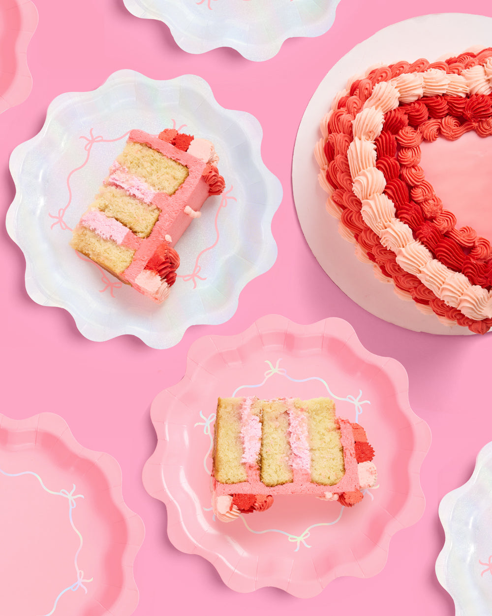 Tying the Knot Plates - 24 paper plates