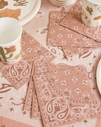 Wild Wild West Napkins - 25 printed napkins