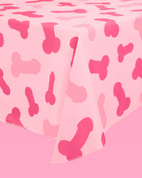 Same Penis Table Pack - plates, napkins, drink pouches + tablecloth