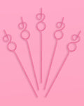 Mini Diamond Straws - 16 reusable straws
