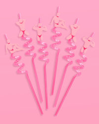 Strip Tease Straws - 12 reusable straws