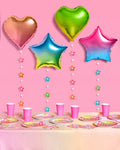 Rainbow Daydreamz Balloon Pack - 4 foil balloons