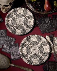 Romantic Horror Plates - 25 paper plates