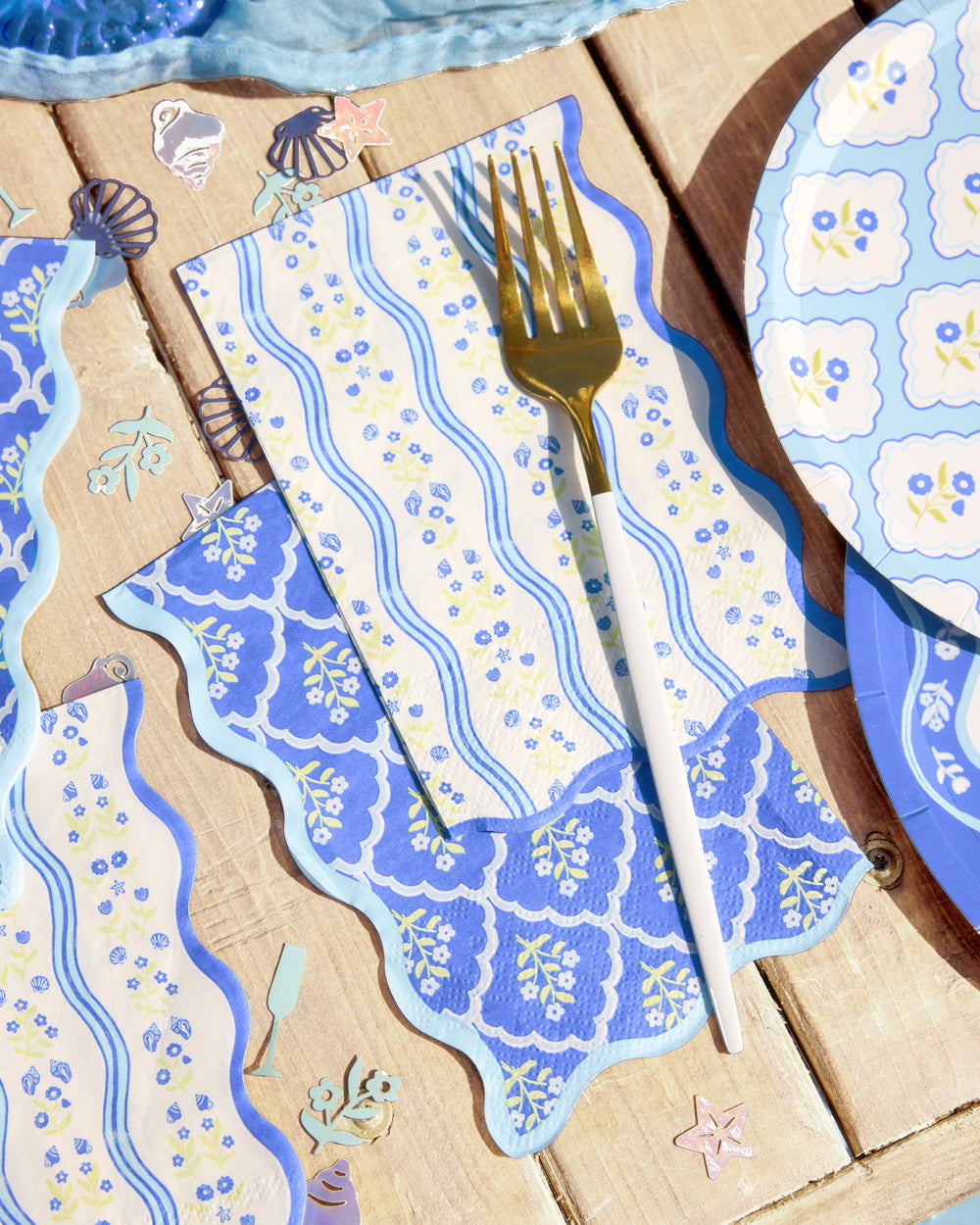 Coastal Napkins - 24 printed napkins