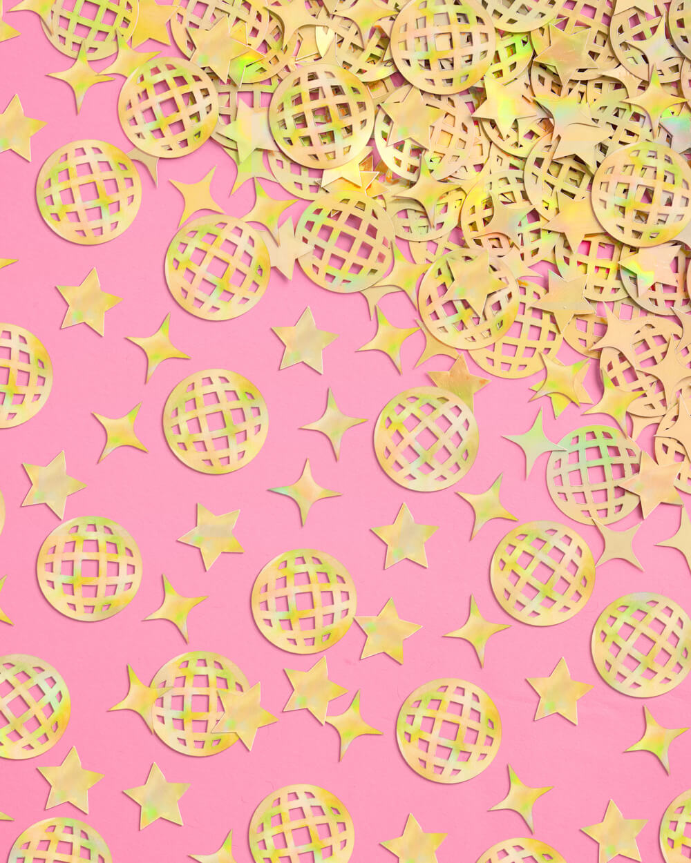 Golden Confetti - 200 pc foil confetti