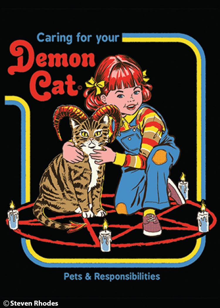 Magnet-Caring for your demon cat