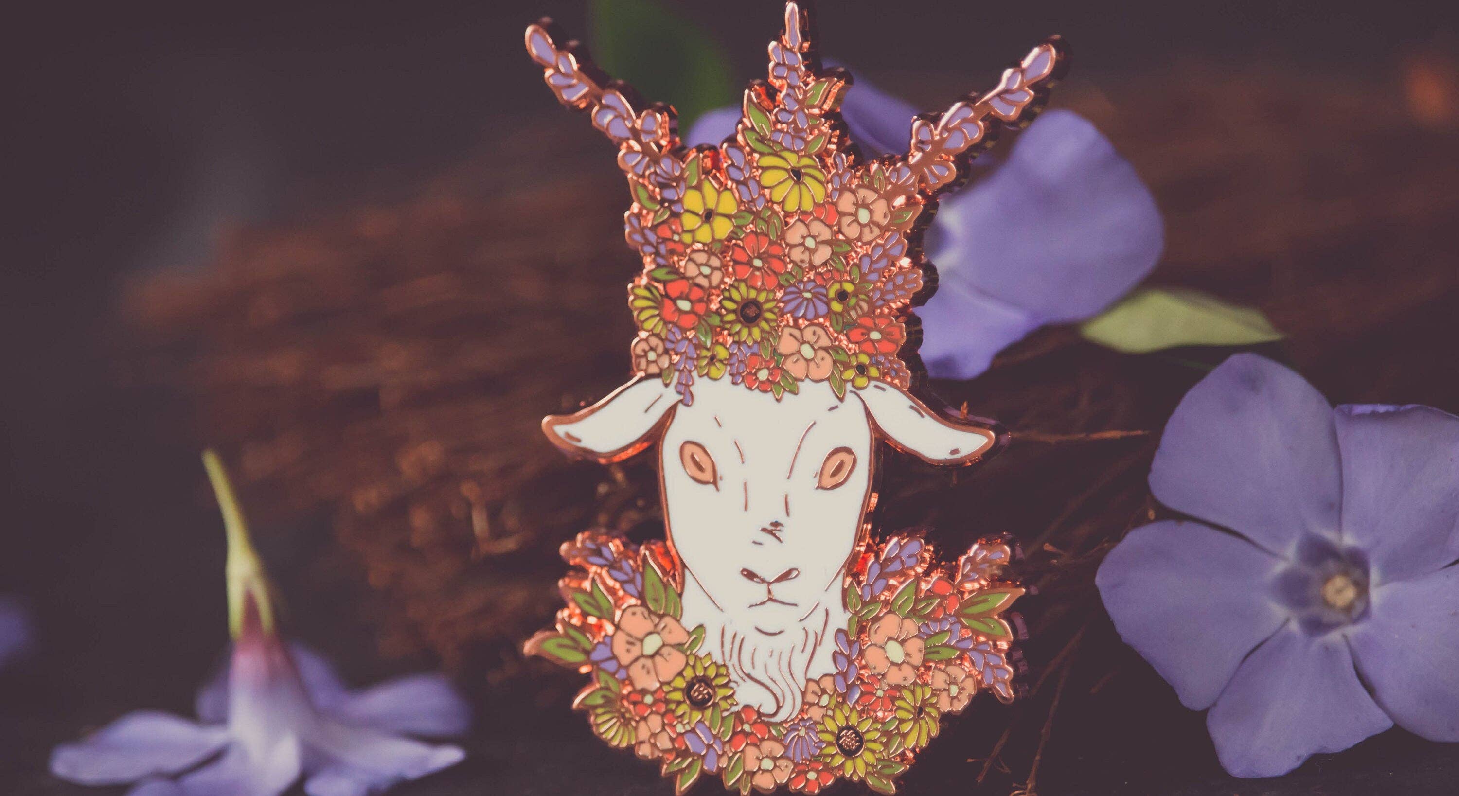 May King - Midsommar - Enamel Pin