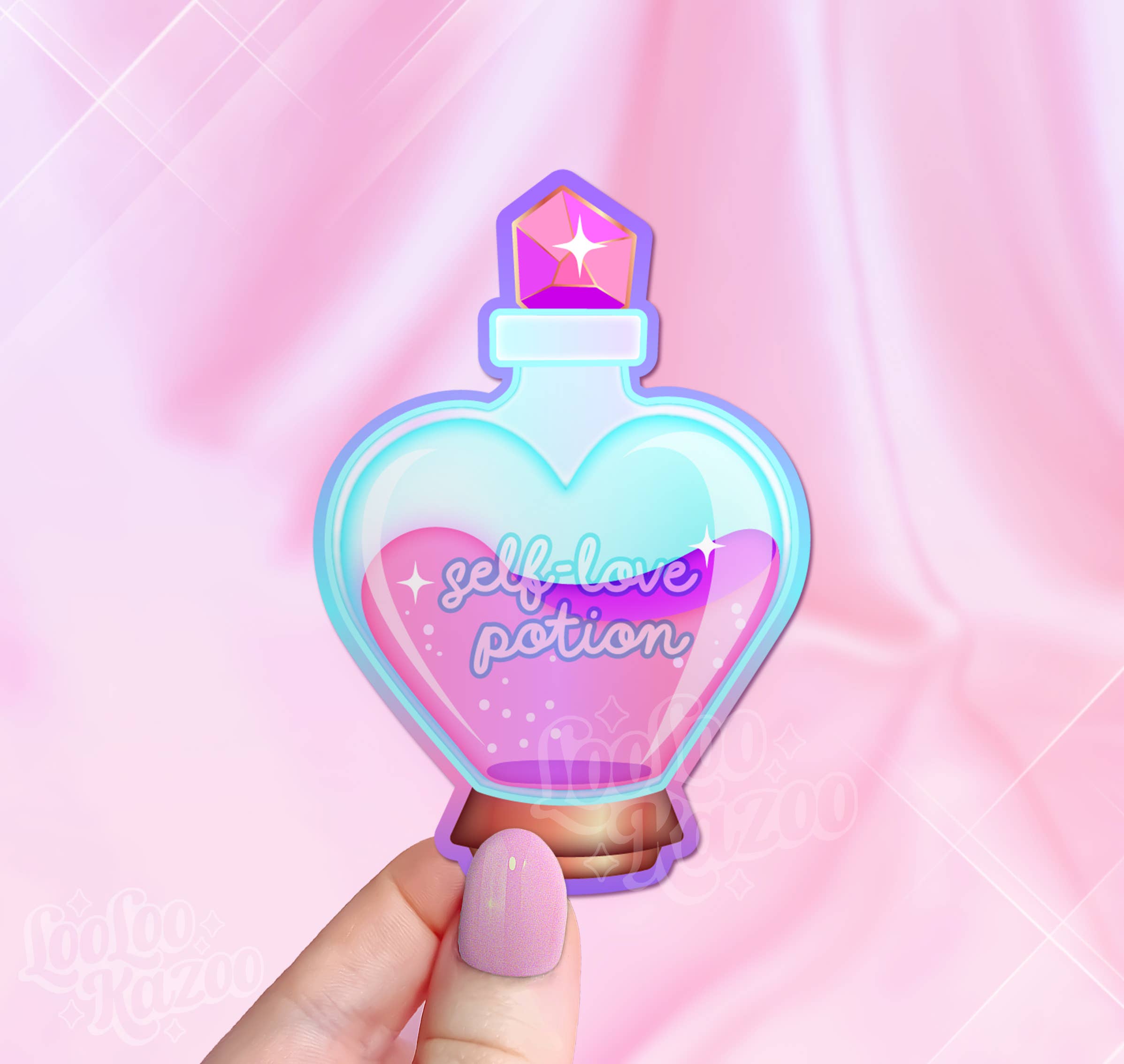 Self Love Potion Vinyl Sticker