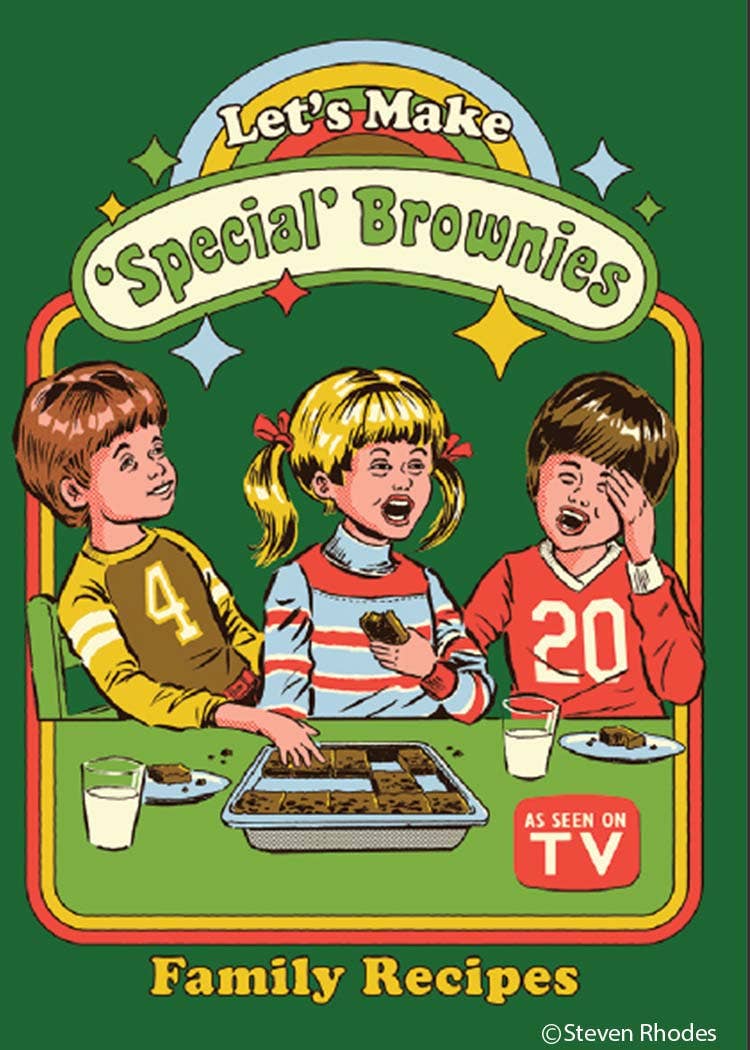 Magnet-Let's make 'Special' Brownies Family Recipes