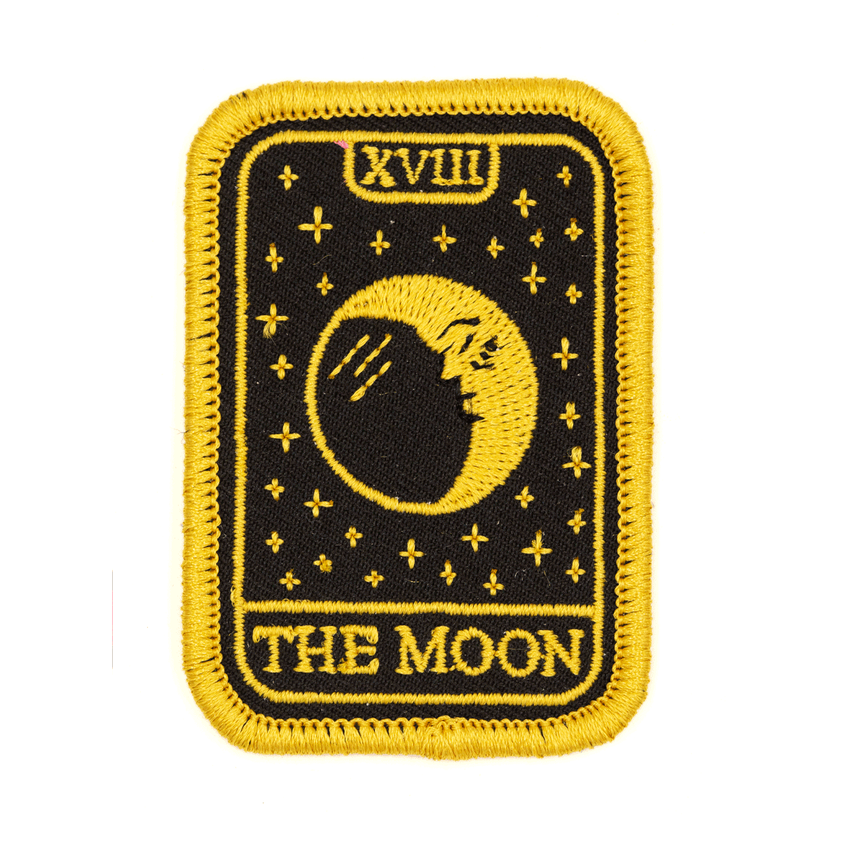Moon Tarot Embroidered Iron-On Patch
