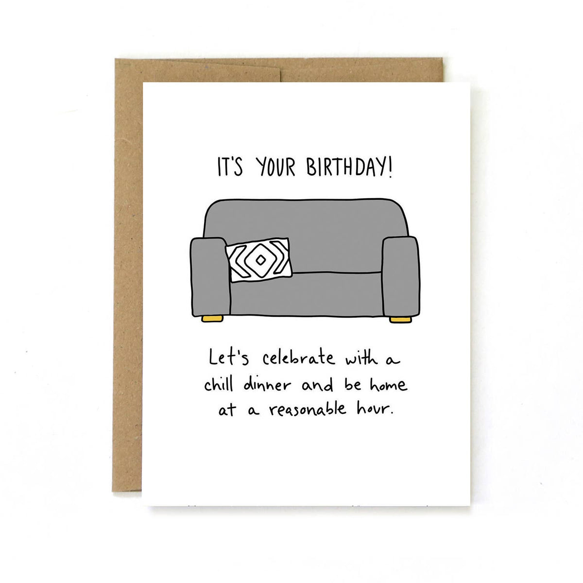 Birthday Card - Reasonable Hour