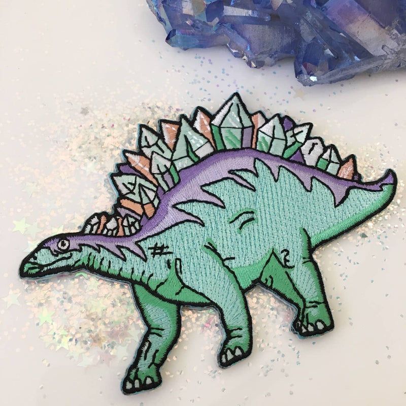 Patch - Crystal Stegosaurus