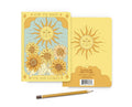 Sunflower Tarot Card Journal Notebook