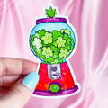 Holographic 420 Nugs Gumball Machine Vinyl Sticker