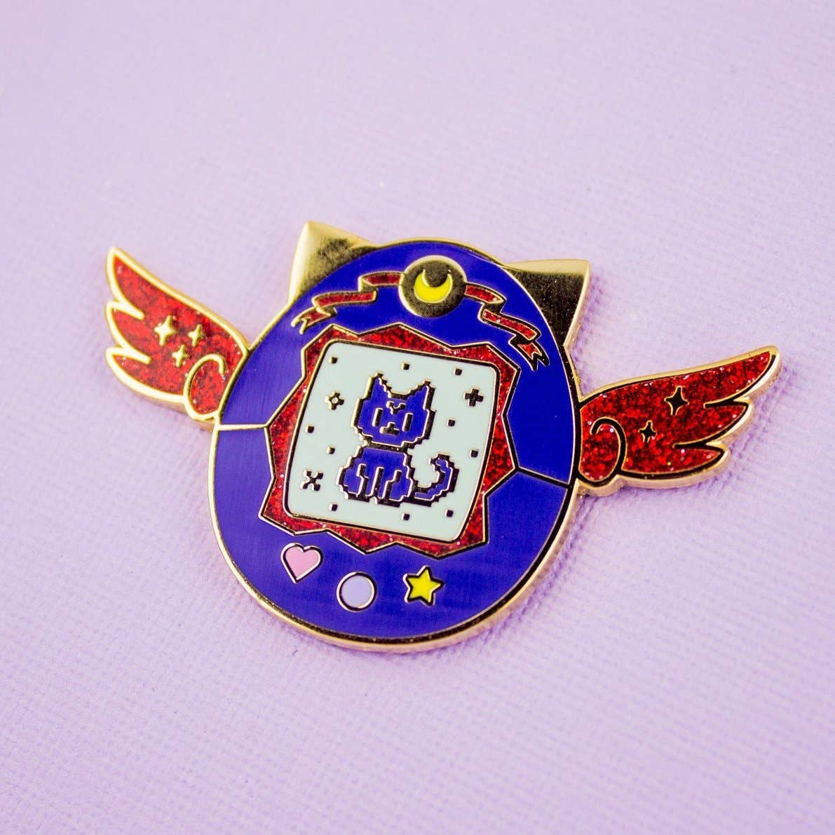 Luna Pet Enamel Pin