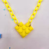 Lego Heart Necklace
