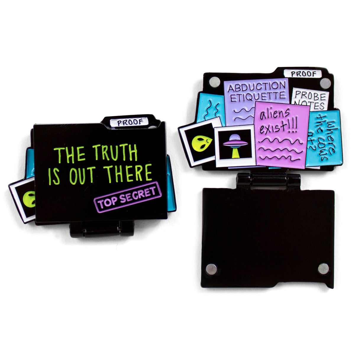 The Truth Is Out There Enamel Pin