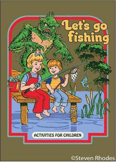 MAGNET: Let's go fishing. Activities for children.