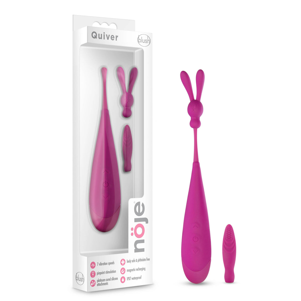 Quiver - Ultrasonic Oscillating Vibrator - Rechareable- Lily