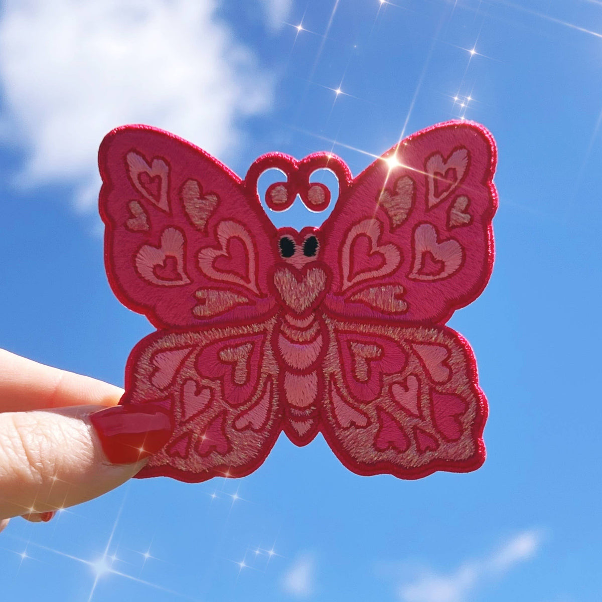 Heart Butterfly Patch