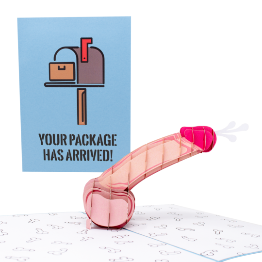 Package Arrived Inappropriate Dick Card