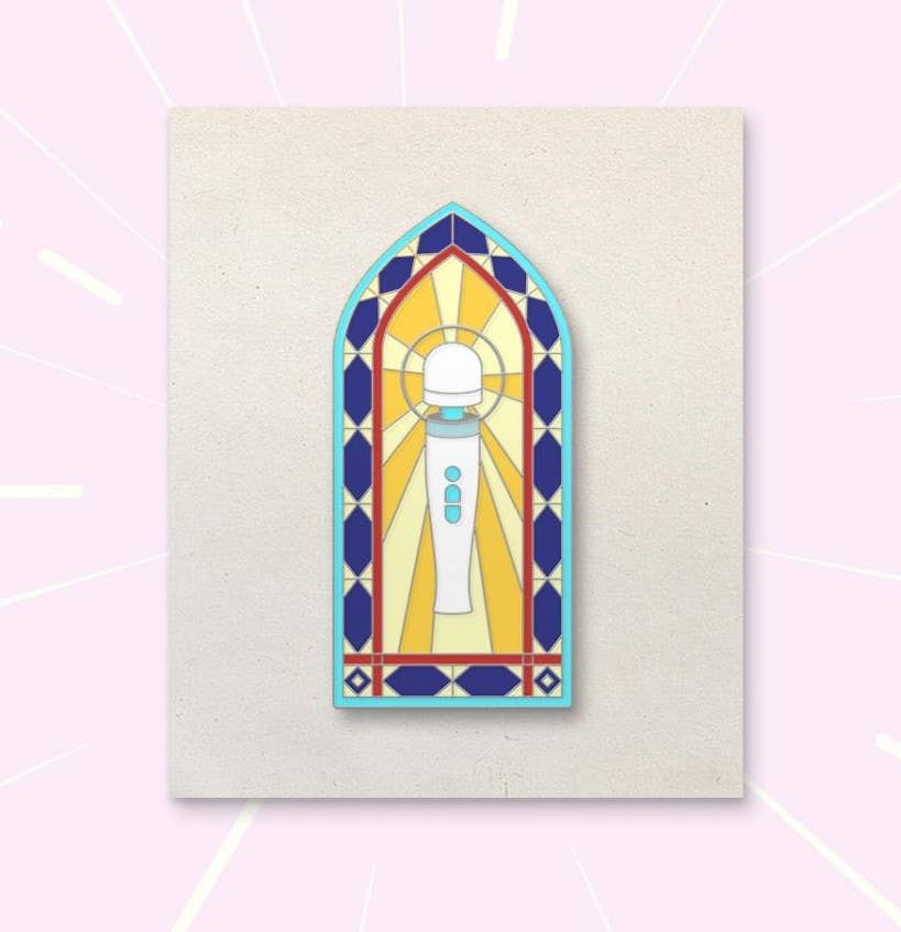 St. Vibrator Enamel Pin