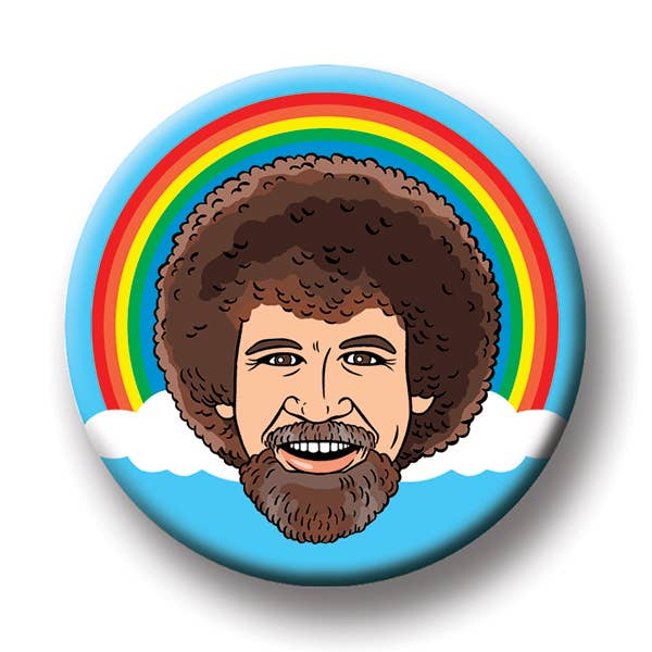 Painter Guy Round Magnet