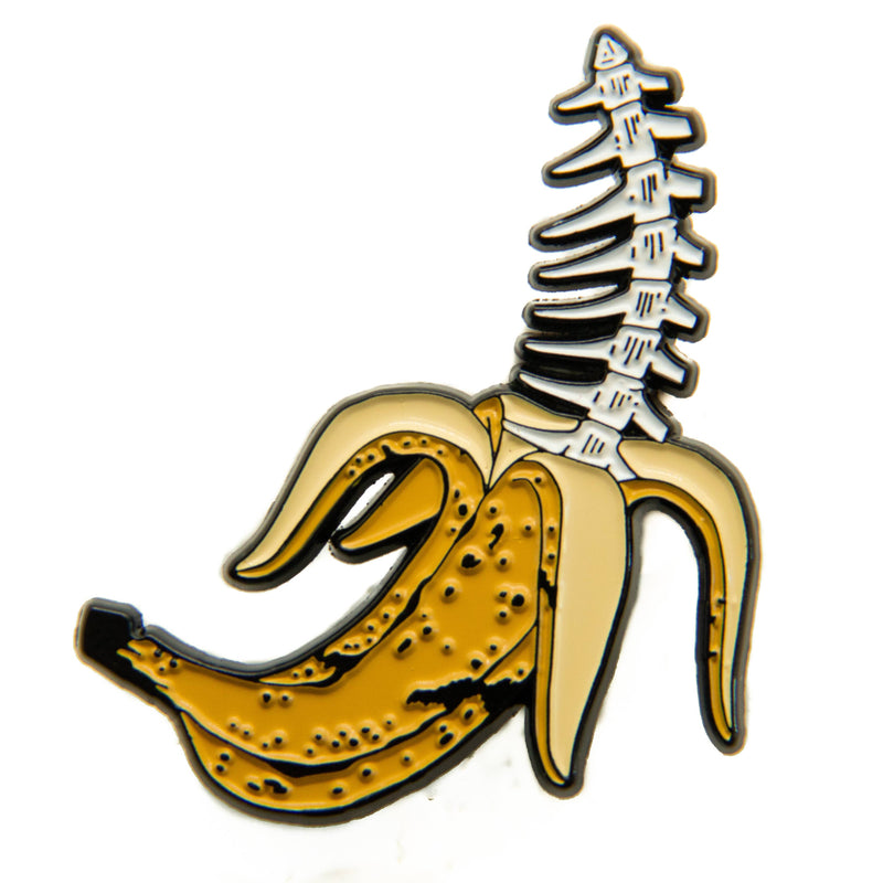 Bone-nana Funny Enamel Pin