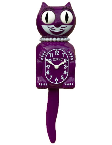 Boysenberry Lady Kit Cat Klock