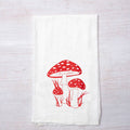 Toadstool Flour Sack Tea Towel