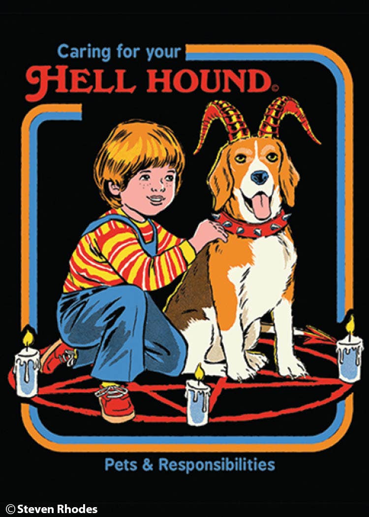 Magnet-Caring for your hell hound