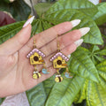 Birdhouse Earrings