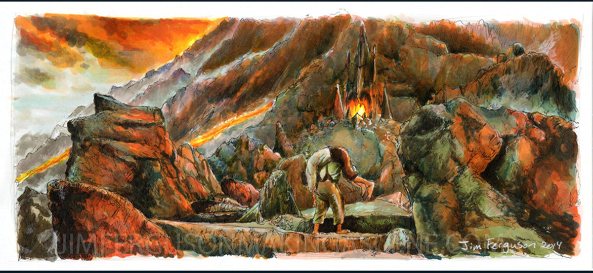 Lord of The Rings - Jim Ferguson Print