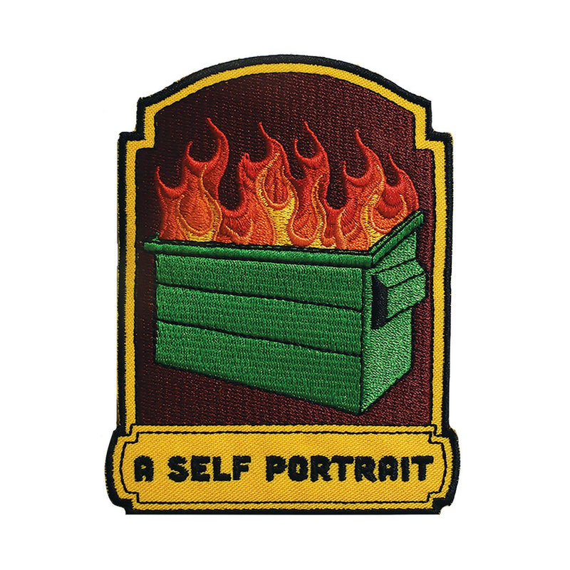 A Self Portrait Embroidered Patch
