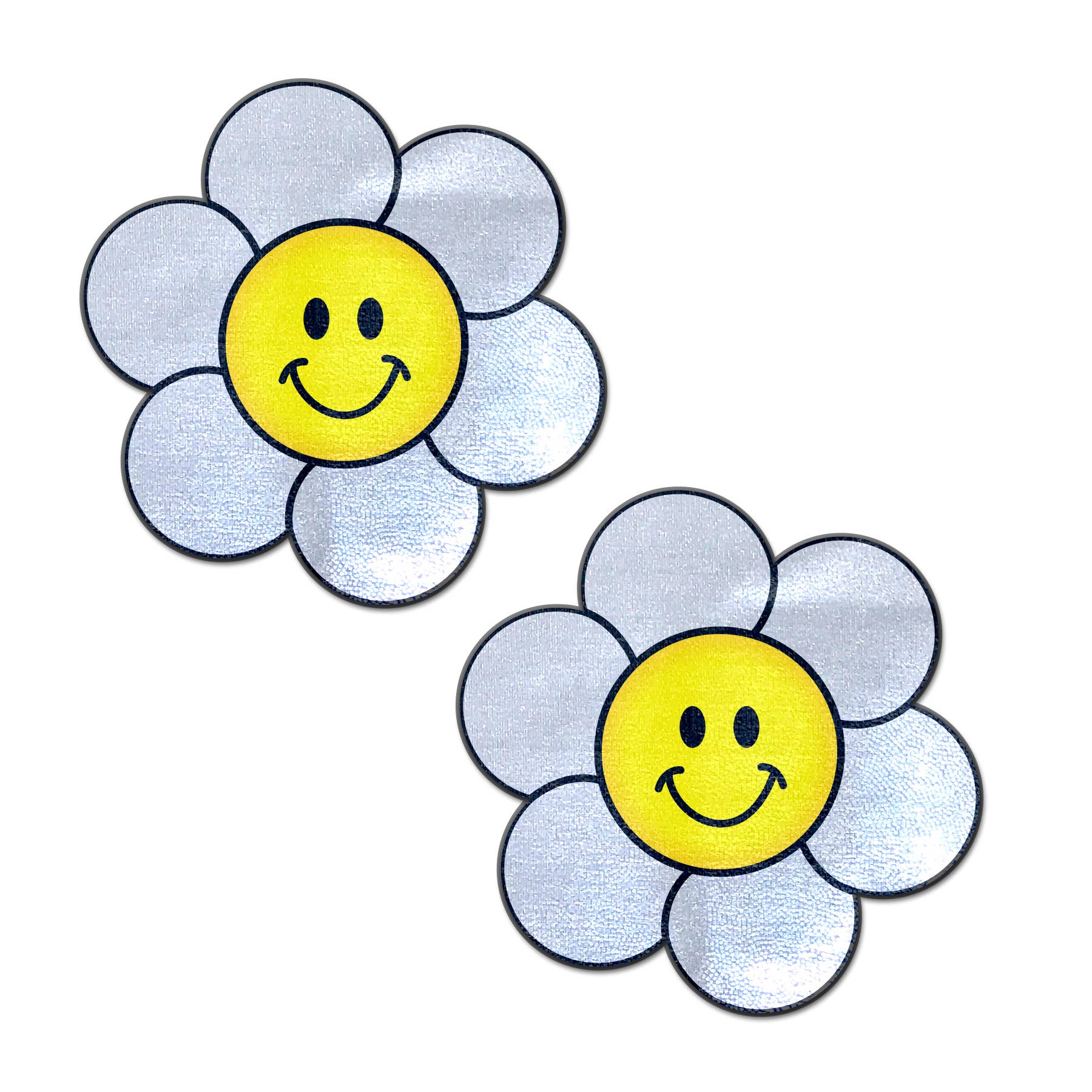 Daisy: Smiling Flower Happy Face Nipple Pasties by Pastease® – Miette