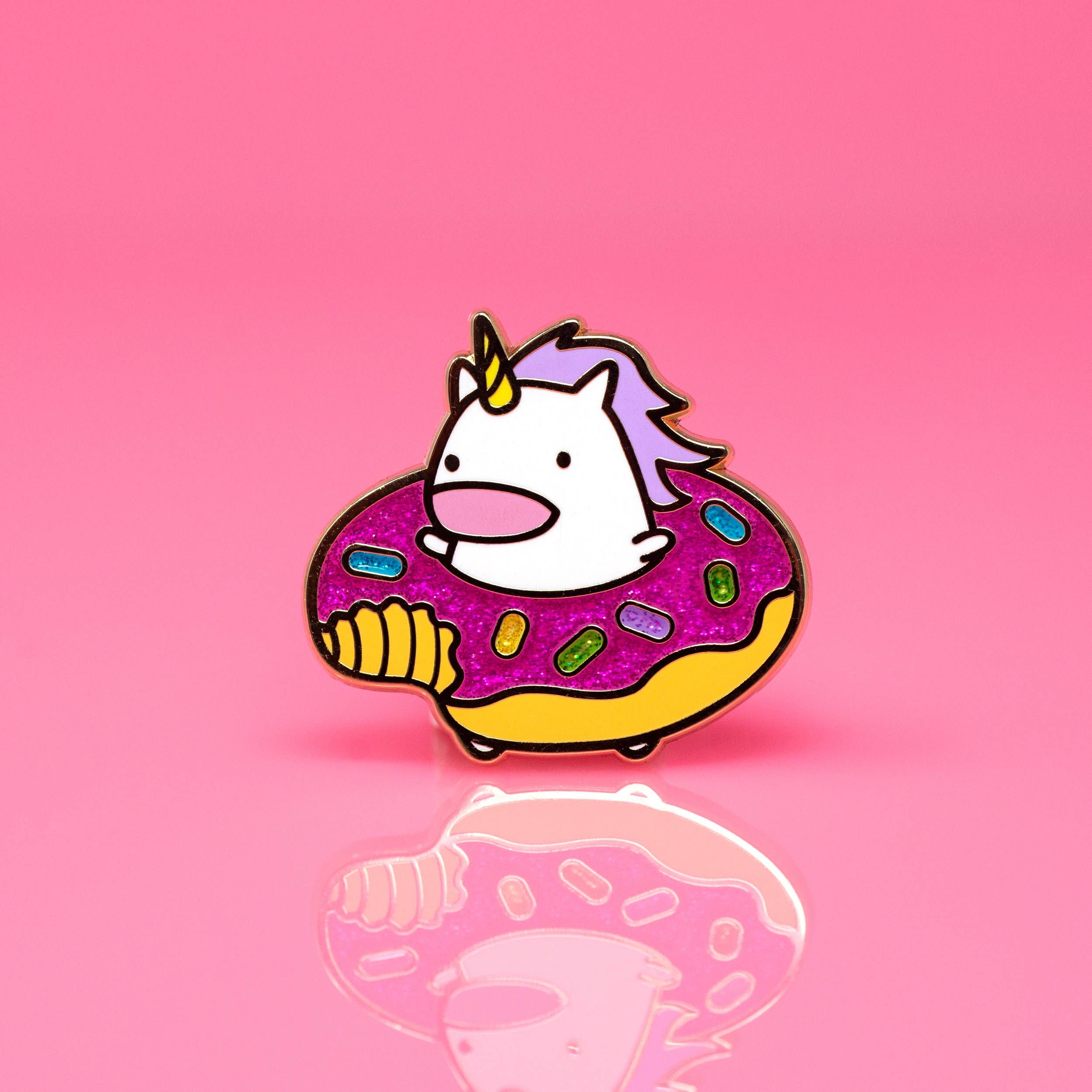 Work it, Donut Unicorn Enamel Pin