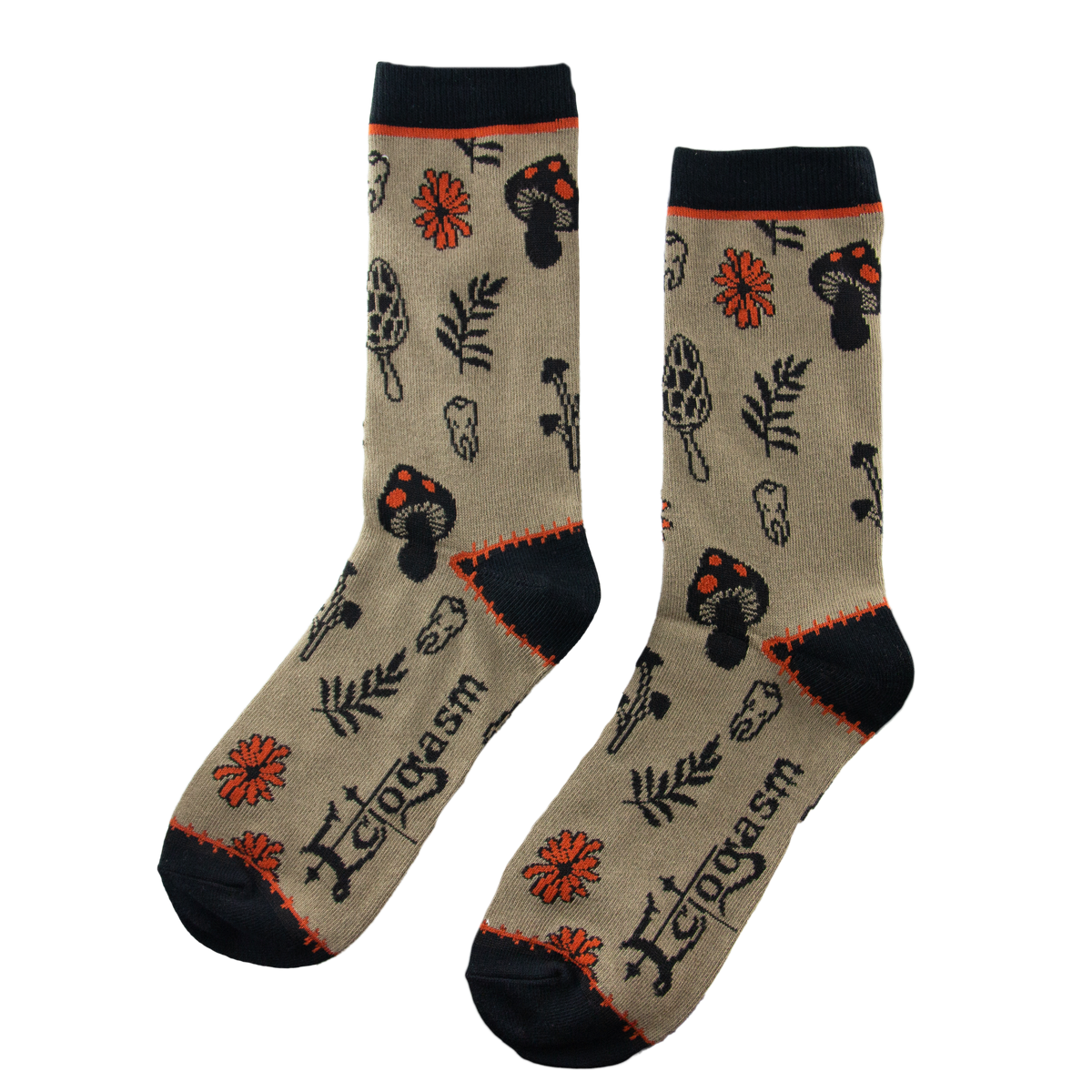 Mushrooms & Murder Unisex Crew Socks