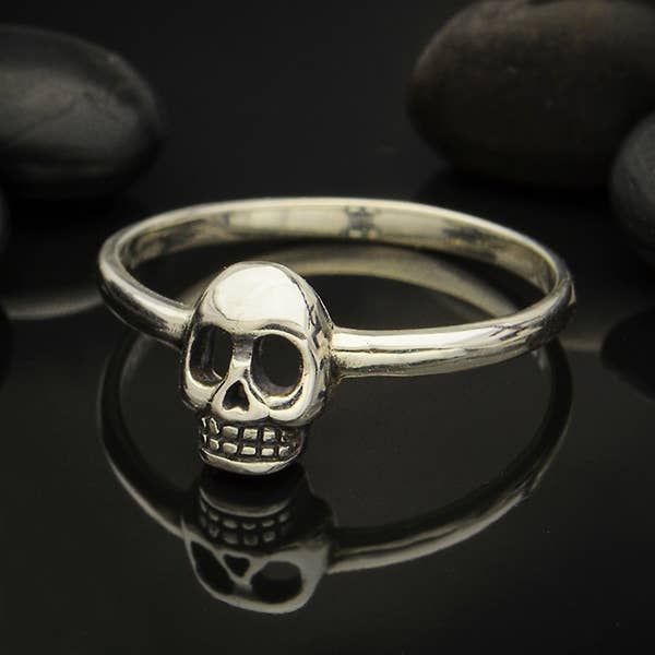 Sterling Silver Skull Ring