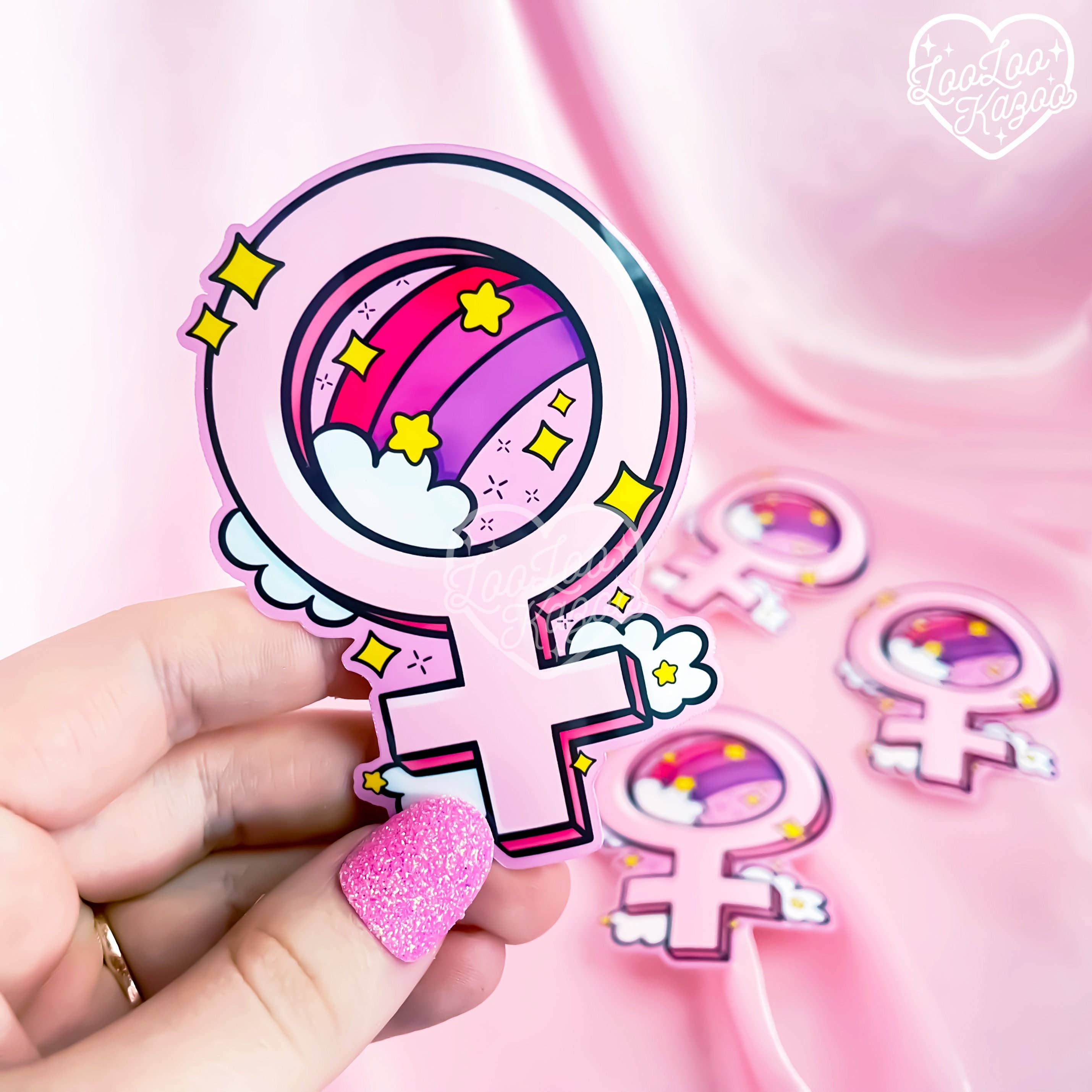 Women Symbol Vinyl Sticker
