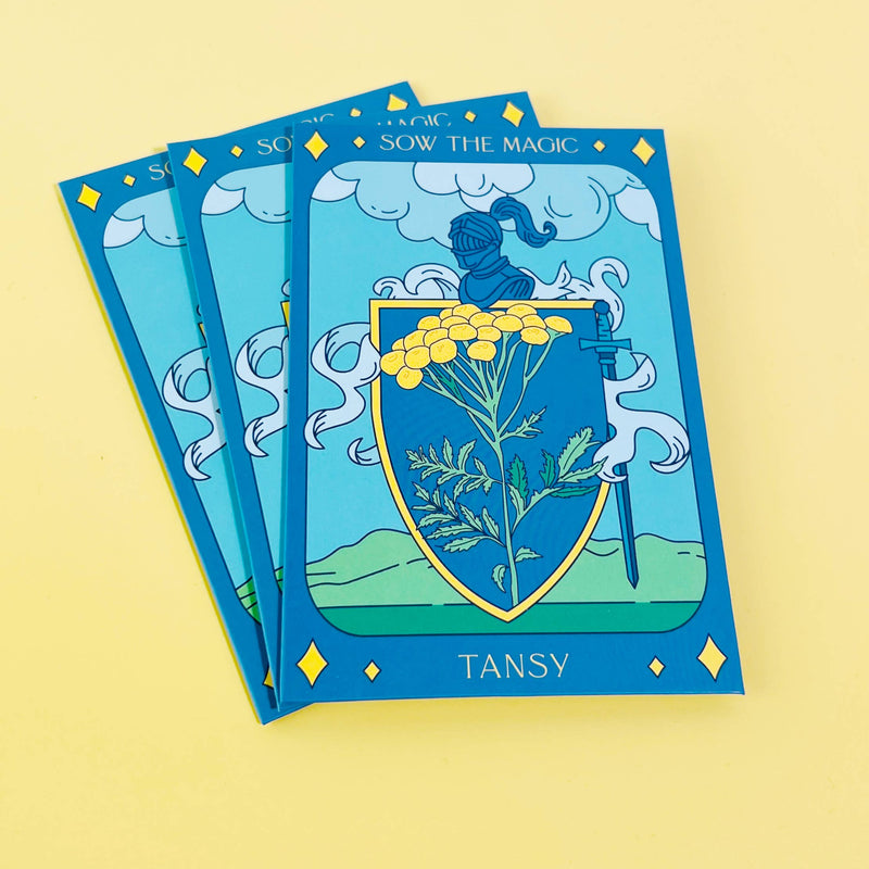 Tansy Tarot Garden + Gift Seed Packet